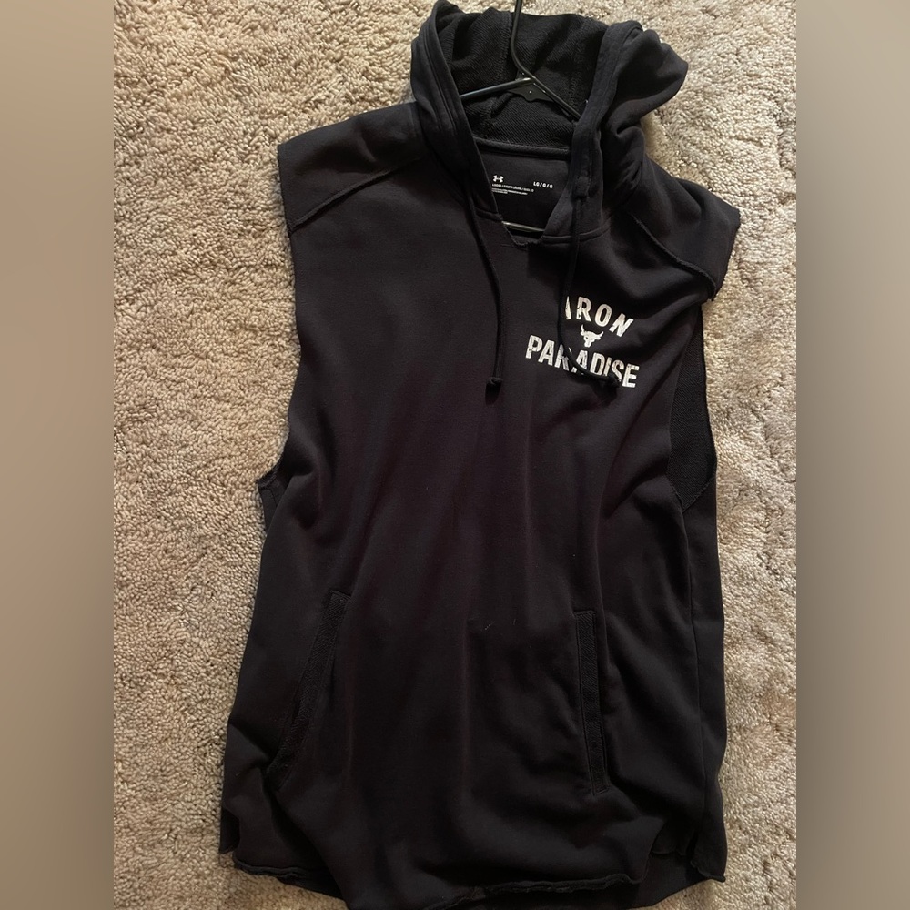 Project Rock Cutoff Sweatshirt